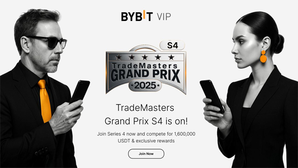 Bybit Trade Masters Grand Prix 시즌 4 안내 – 1,600,000 USDT 상금과 VIP 전용 혜택